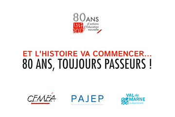 affiche du film sur les 80 ans des ceméa